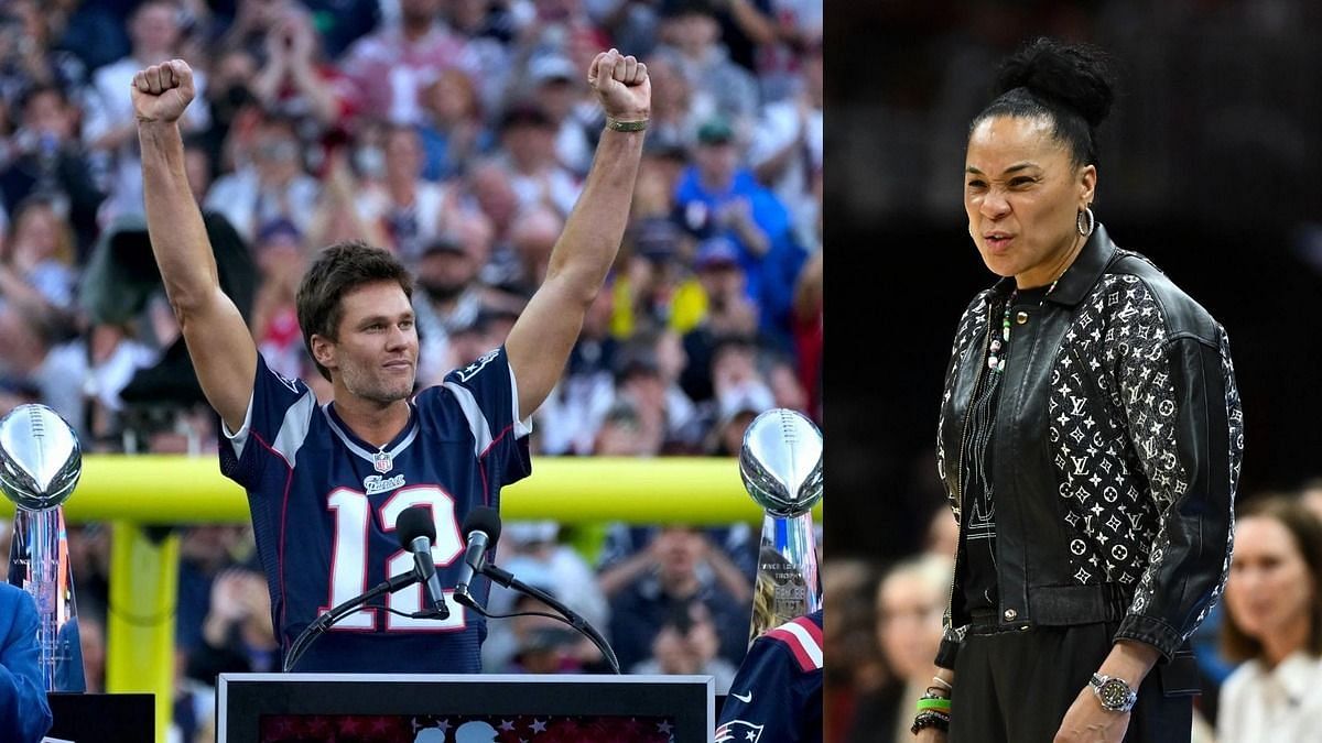 Tom Brady, Dawn Staley (Image Credits: IMAGN)