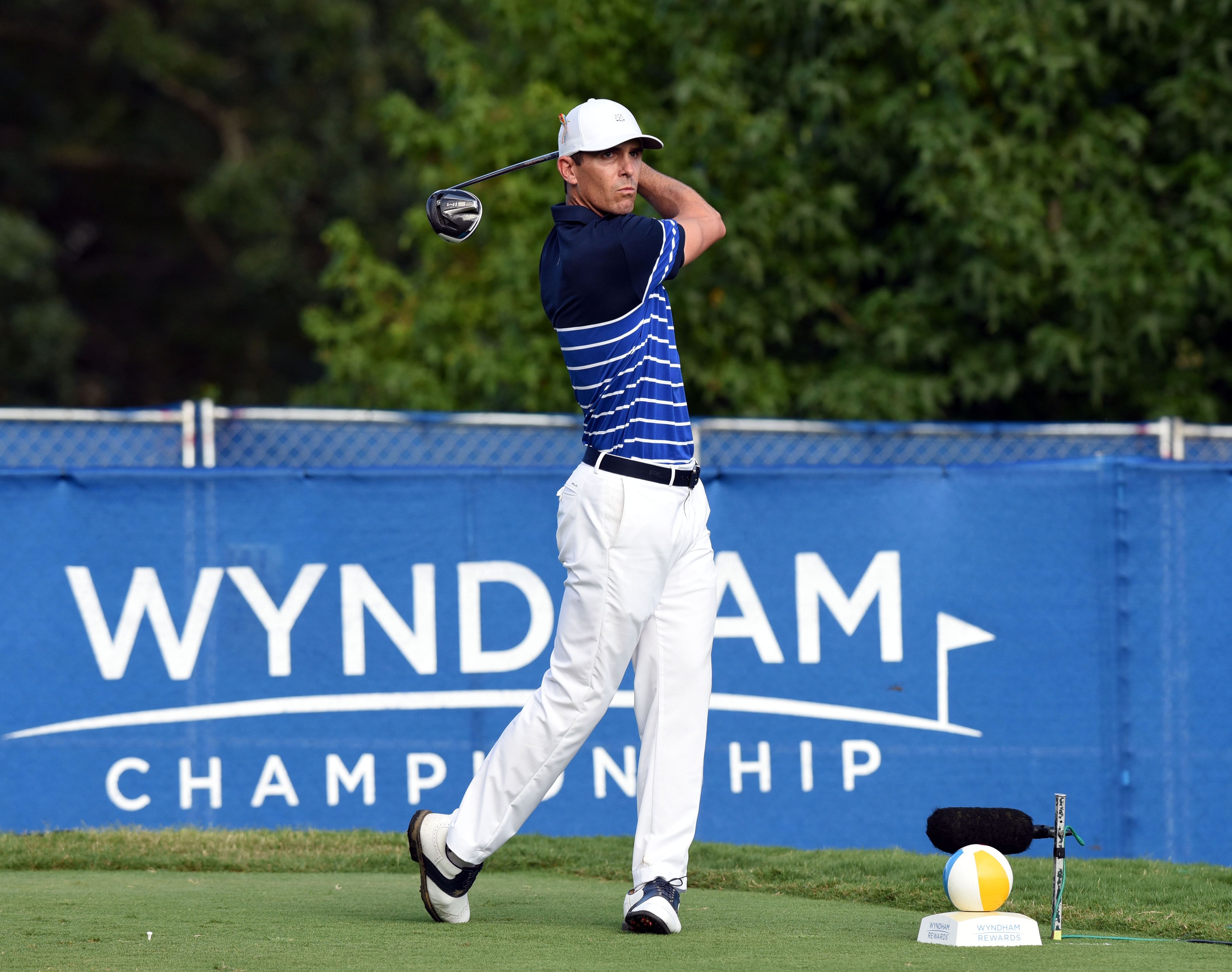 The Wyndham Championship is next up on the PGA Tour (Imagn)