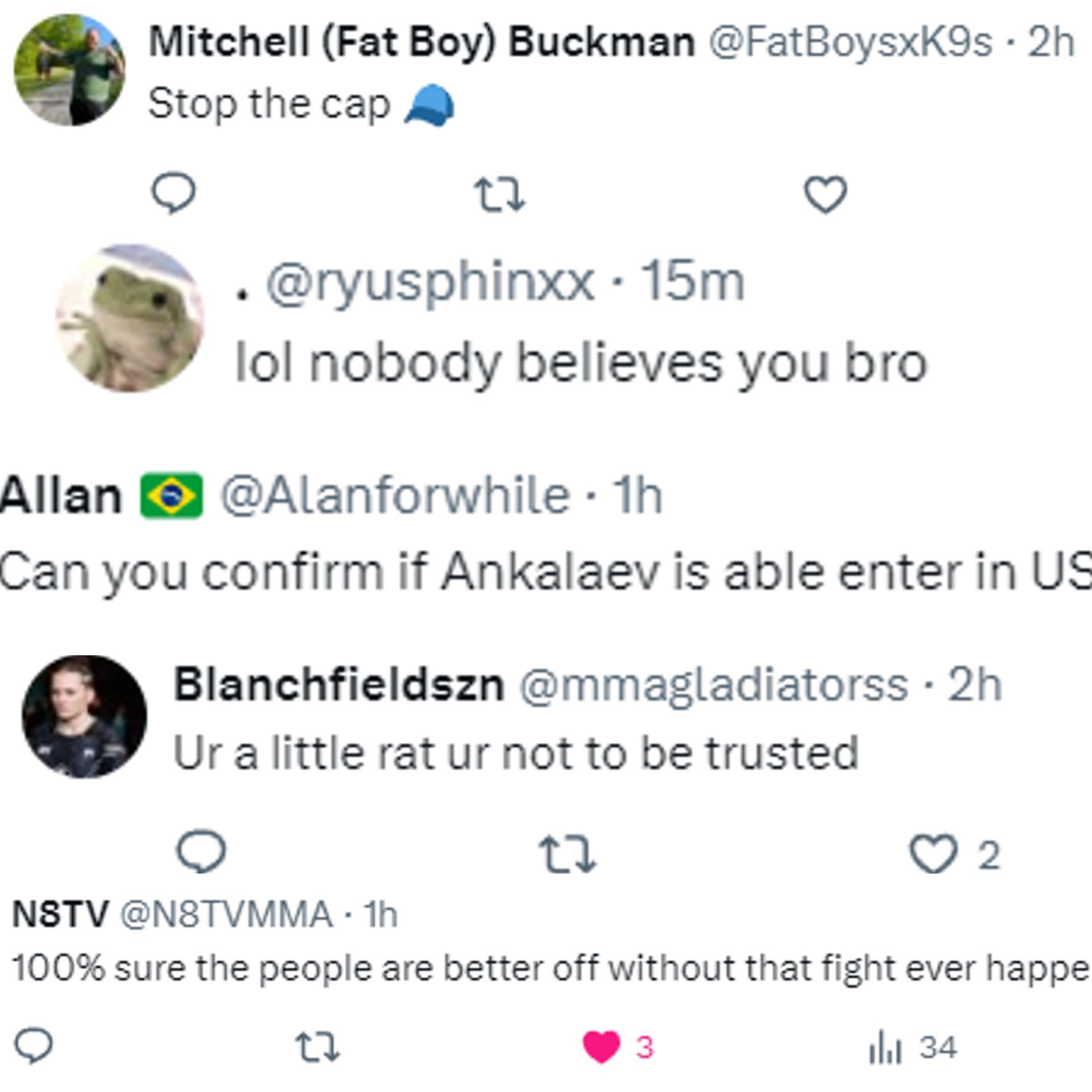 More fan reactions