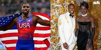 "The double is alive"- Noah Lyles' girlfriend Junelle Bromfield hypes him up after winning gold medal in the 100m at Paris Olympics