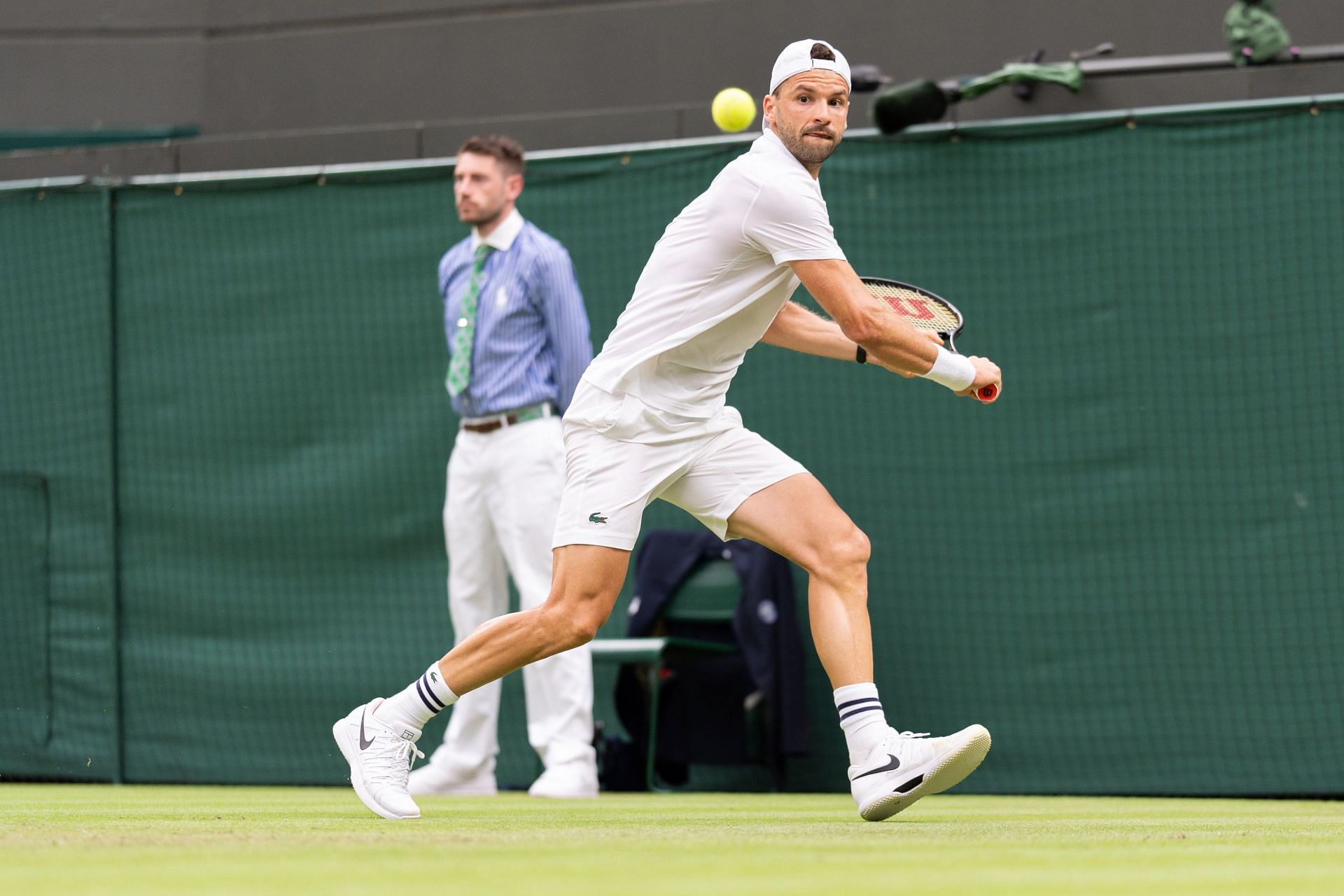 Grigor Dimitrov at Wimbledon (Source: Getty)