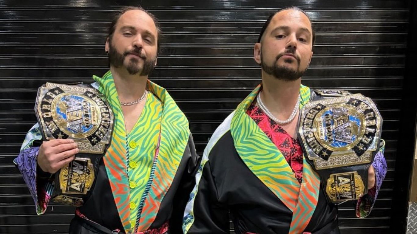 The Young Bucks are the AEW EVPs [Image source: Nicholas Jackson