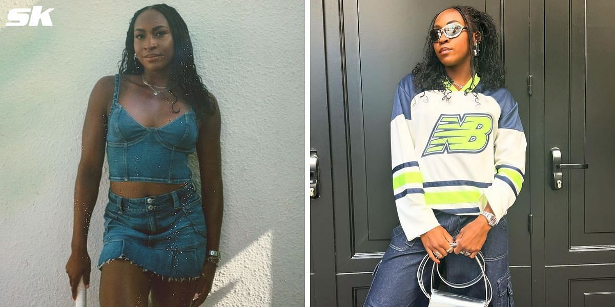 Coco Gauff bedazzes in a latest photoshoot (Images: Instagram/ Coco Gauff)