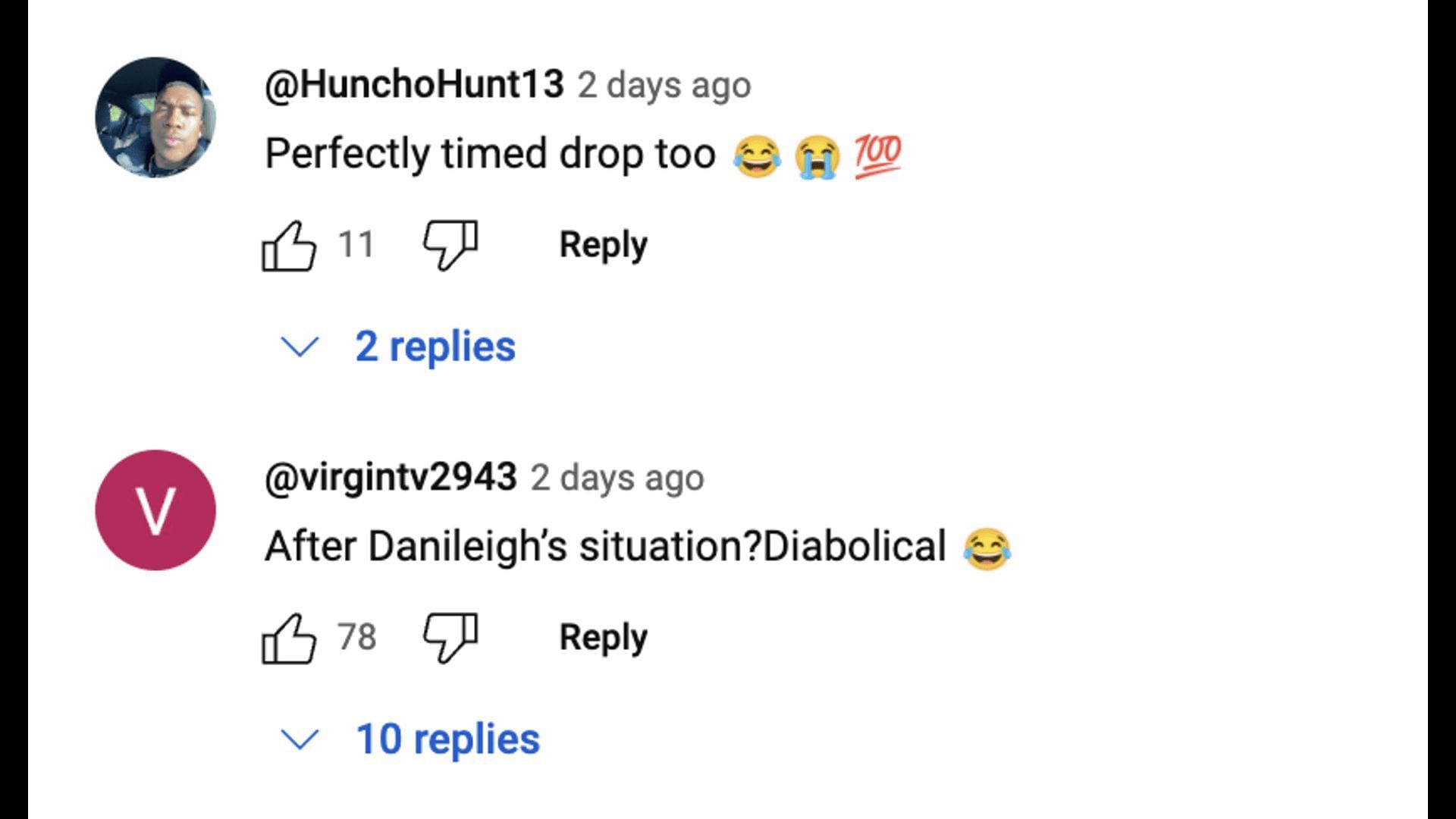 Internet users react to the rapper supposedly dissing his ex-girlfriend, DaniLeigh&rsquo;s brother, Brandon Bills, over his alleged assault lawsuit. (Image via YouTube)