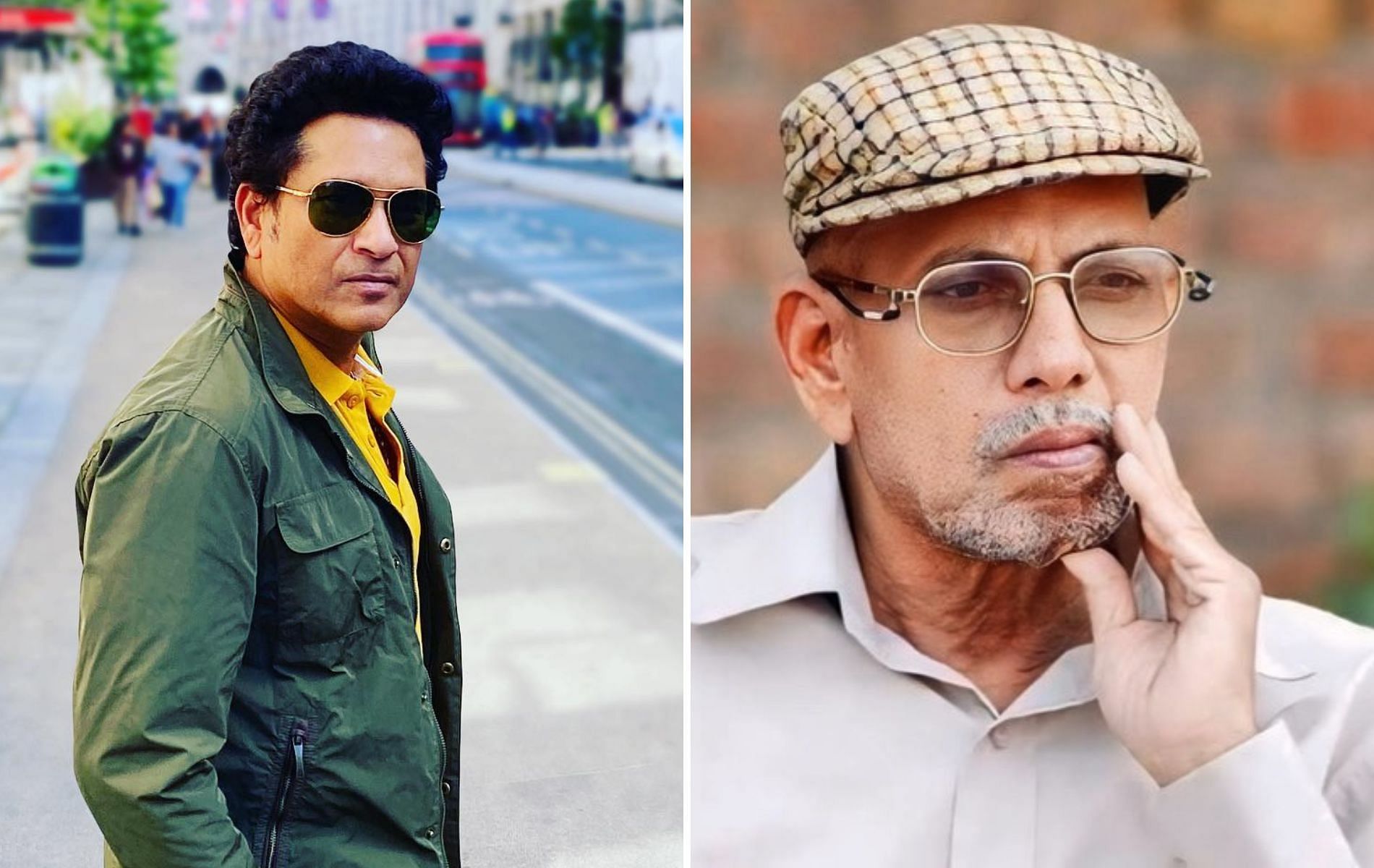 Ramakant Achrekar (R) passed away in January 2019. 