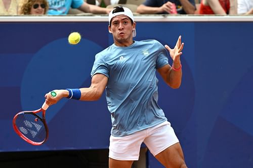 Sebastian Baez at the Paris Olympics 2024. (Photo: Getty)