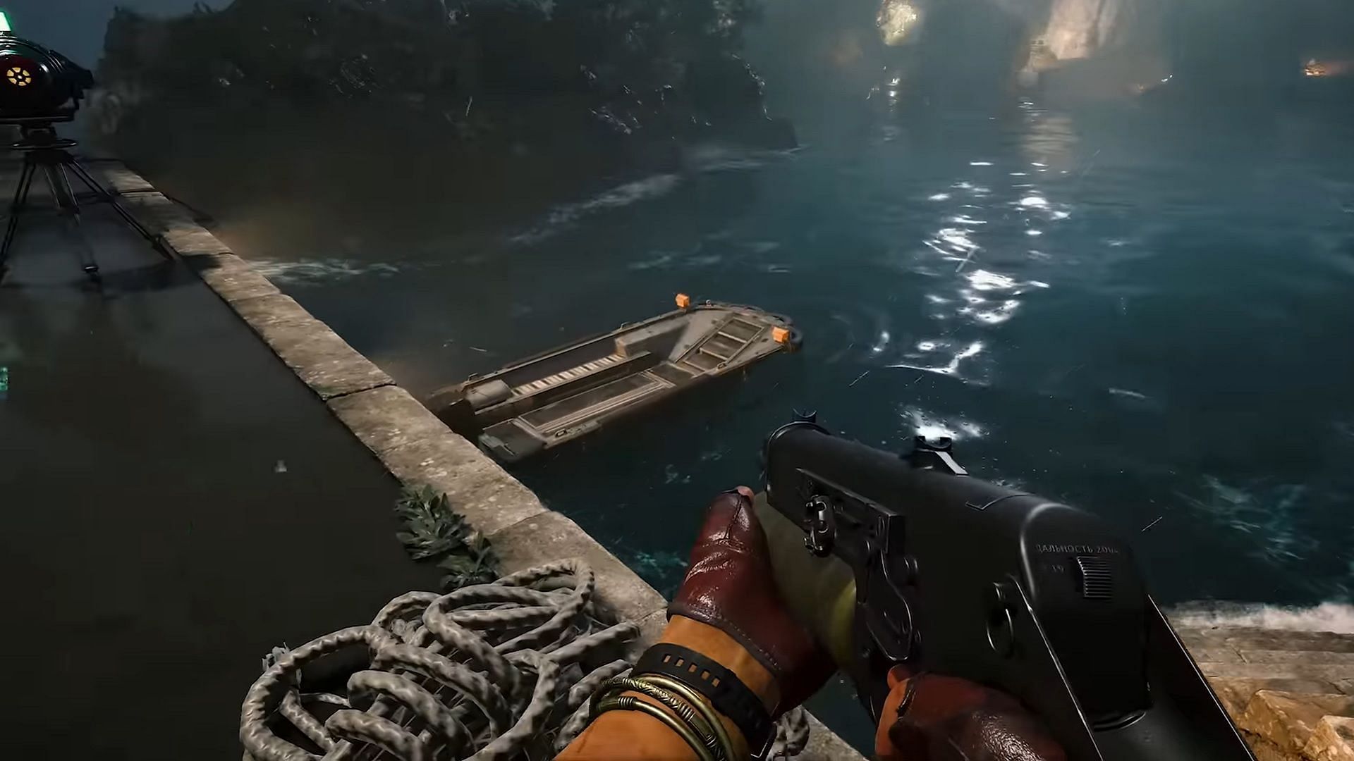 PP90M1 as seen in the latest trailer for Terminus Island in Black Ops 6 Zombies (Image via Activision)