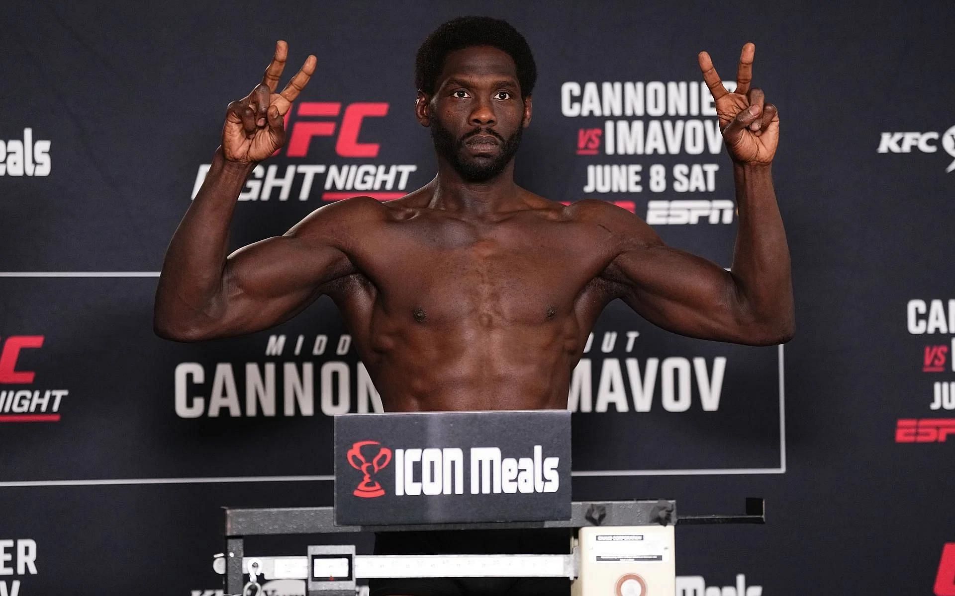 Jared Cannonier will headline UFC Vegas 96 [Image courtesy: Getty]