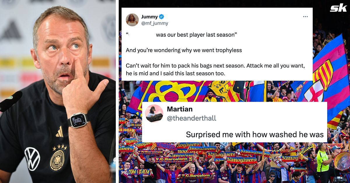 Barcelona fans slam &lsquo;sloppy&rsquo; midfielder after pre-season loss to AC Milan. (Getty, Twitter: @mf_jummy, @theanderthall)