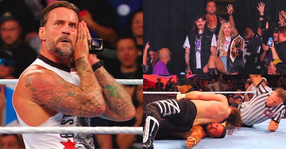 We got some big matches tonight on WWE RAW while CM Punk attacked a former World Champ! [Image credits: Screenshots from WWE RAW on Sony LIV]