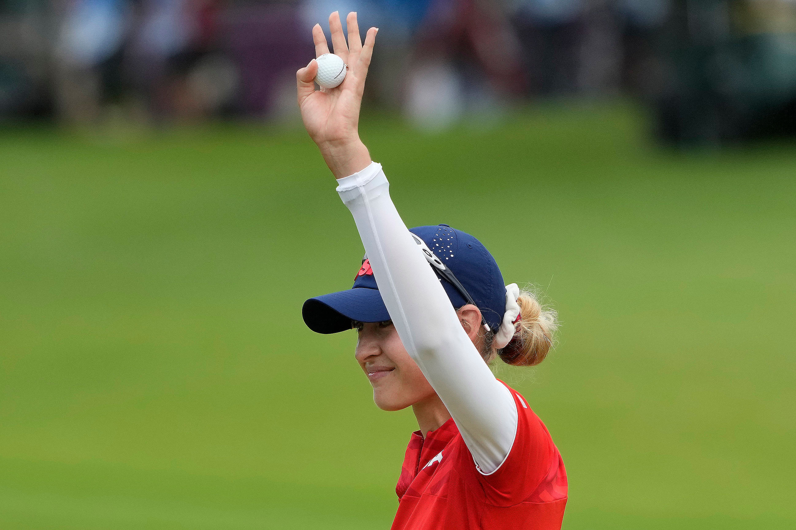 Who is on the women’s golf USA team at the Paris Olympics?