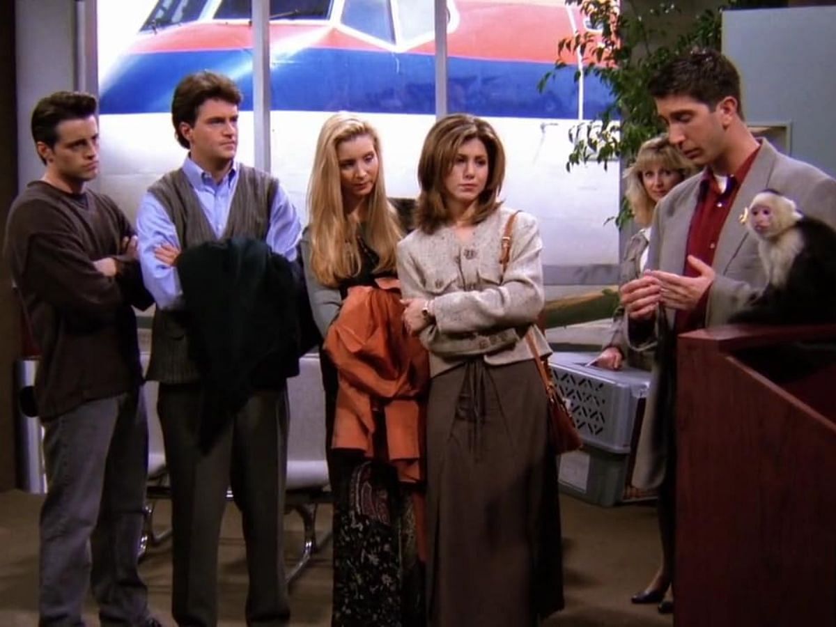 Still from Friends (Image via Bright/Kauffman/Crane Productions, Warner Bros. Television)