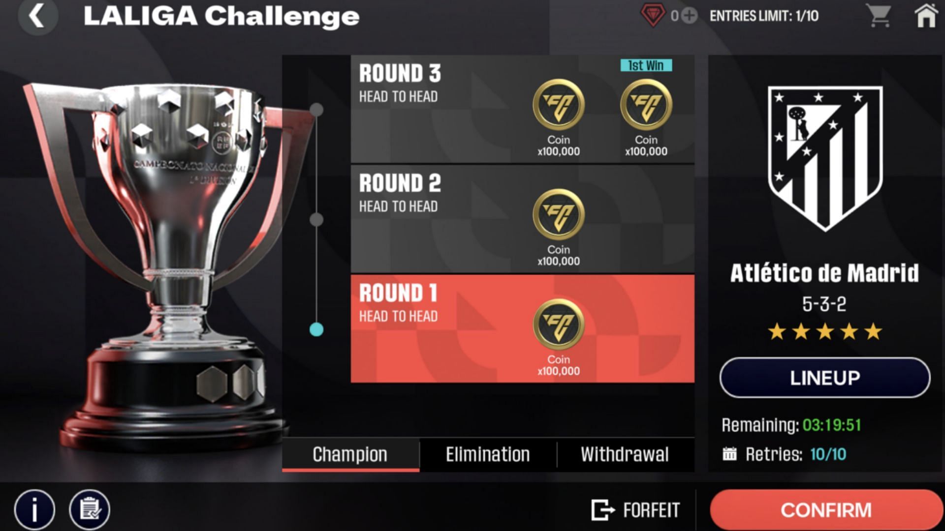 Club Challenge in Limited Beta 2024 (Image via EA Sports)