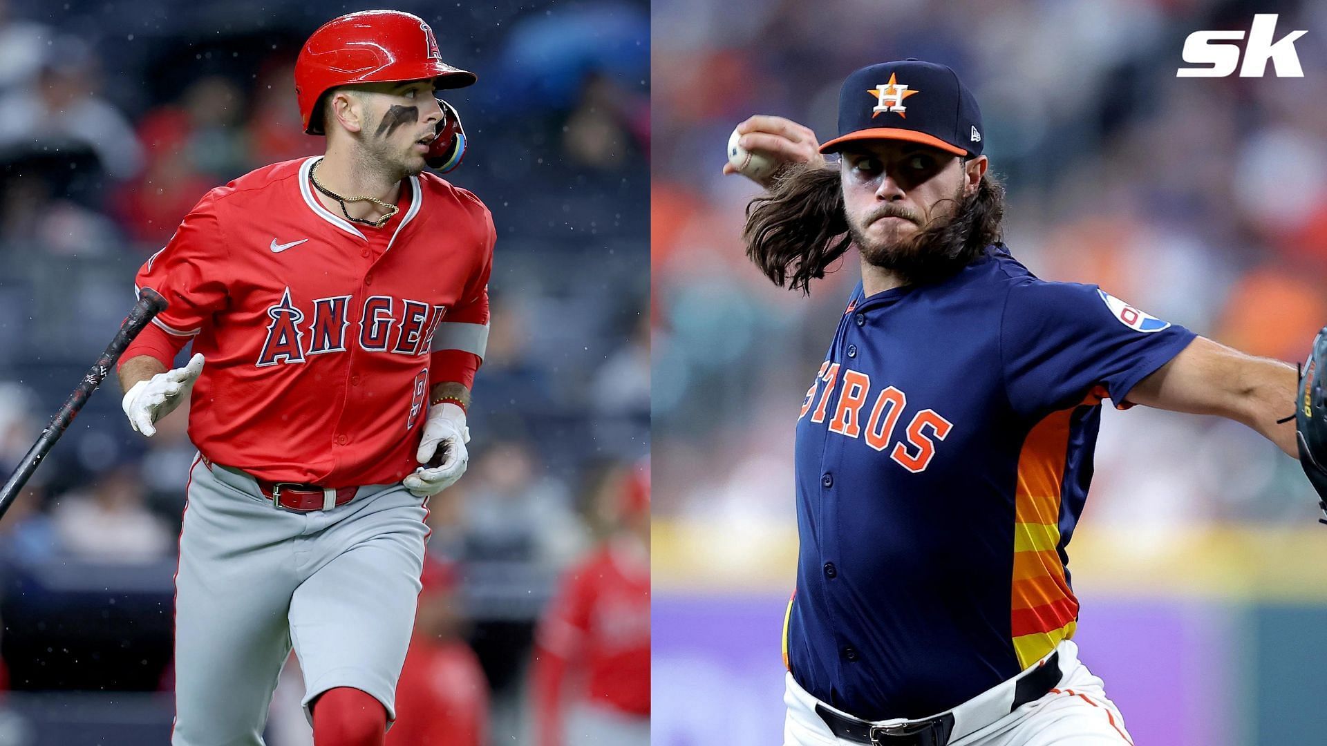 Zach Neto and Spencer Arrighetti are two intriguing waiver wire pickups in fantasy baseball leagues (Photo Source: IMAGN)
