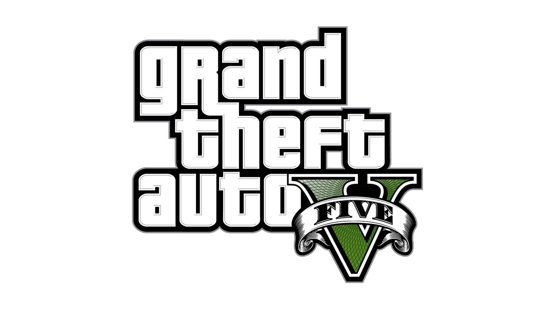 The official logo of Grand Theft Auto 5 (Image via Rockstar Games)