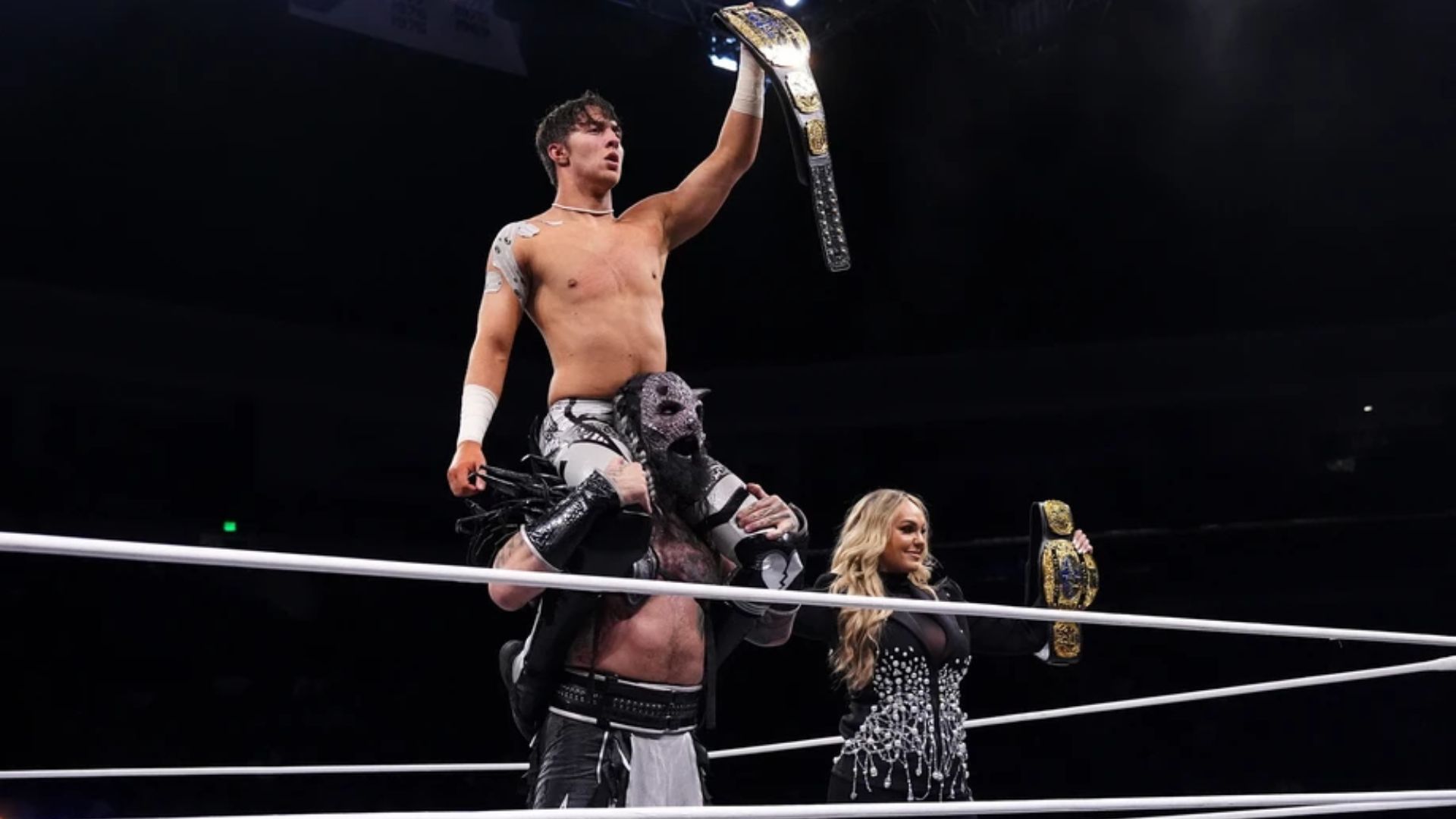 Nick Wayne reveals how he feels about working with Mother Wayne in AEW ...