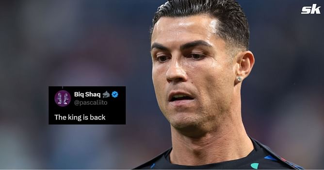"My GOAT can't stop scoring", "King is back" - Fans react as Cristiano Ronaldo scores on return to Al-Nassr XI in Super Cup S/F