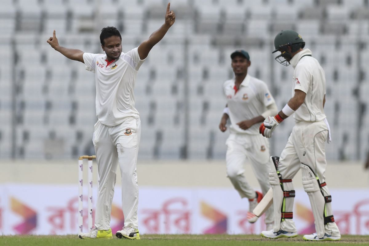 Shakib Al Hasan (left) has been a talisman of Bangladesh cricket. (Image Credits: Getty Images)