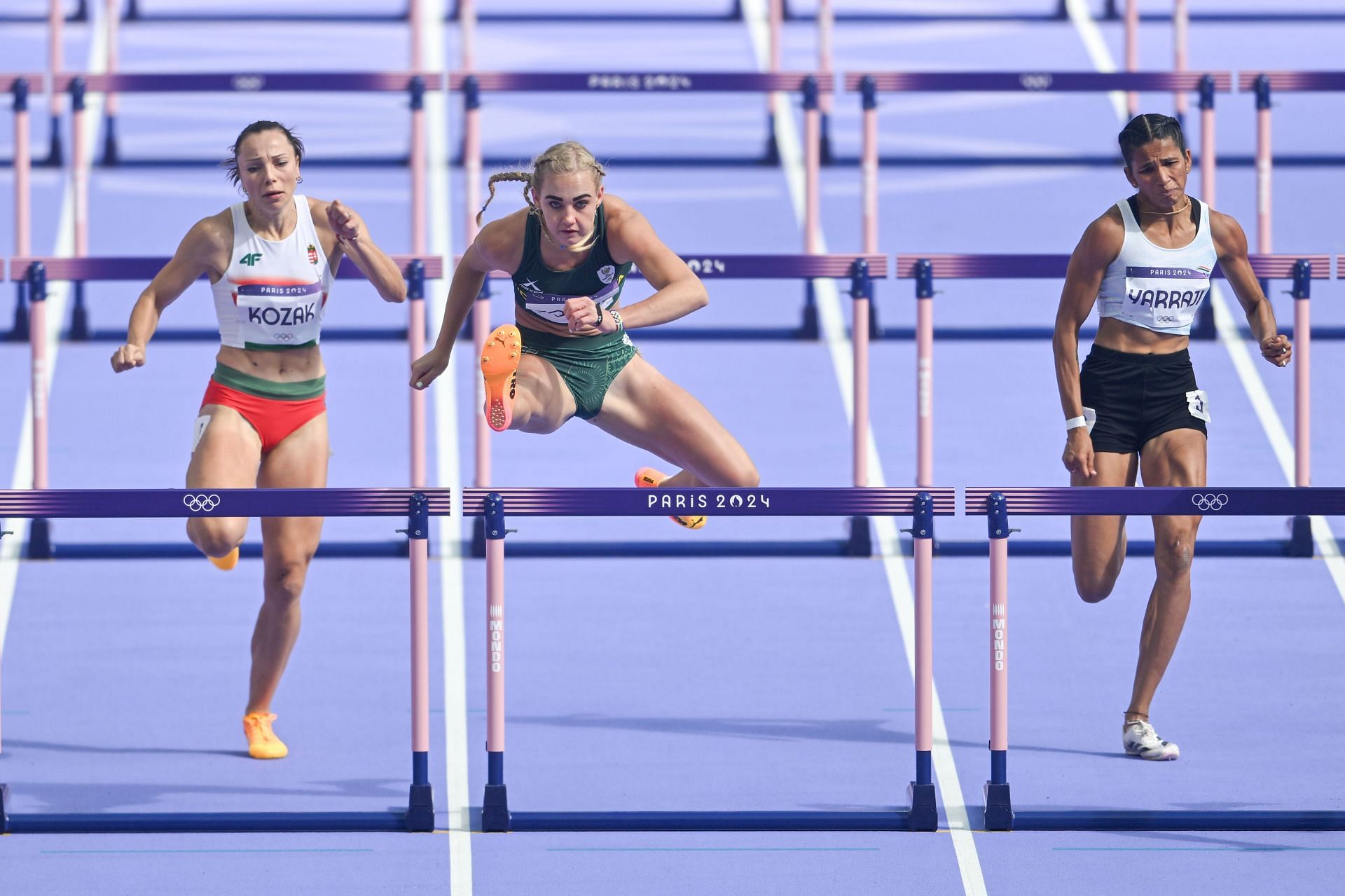 Paris Olympics 2024 Women's 100m Hurdles Jyothi Yarraji finishes 7th