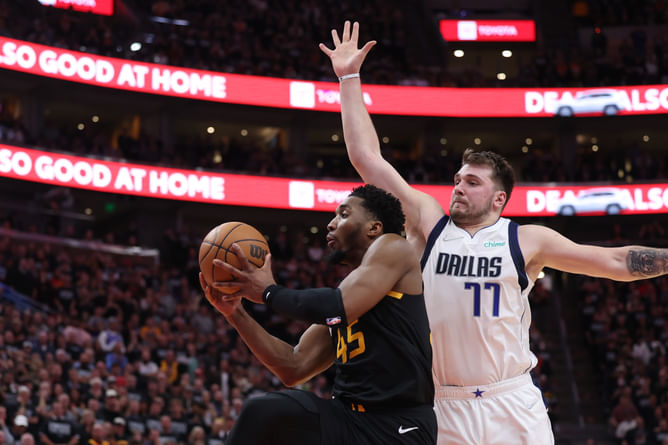 Donovan Mitchell snubs Luka Doncic and co., names two teams best positioned to make Finals next season