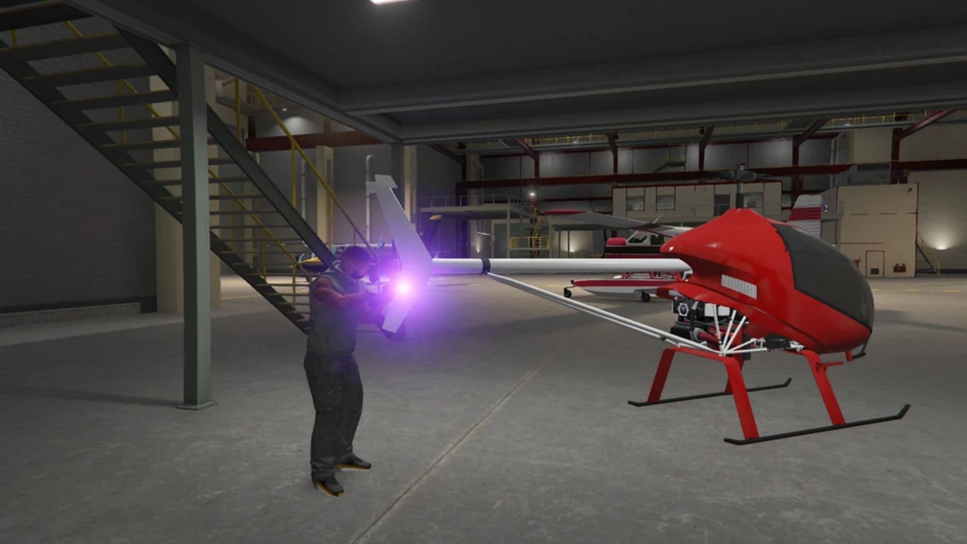 Charlie Reed is one of the characters unlocked through the Hangar business in Grand Theft Auto Online (Image via GTA Wiki)