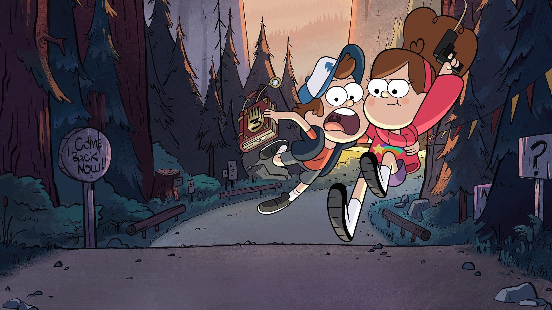 Official promotional still for Gravity Falls (Image via Disney+)