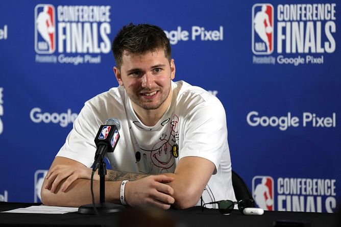 Watch: Luka Doncic relaxes amidst horses and cattle in offseason farm retreat