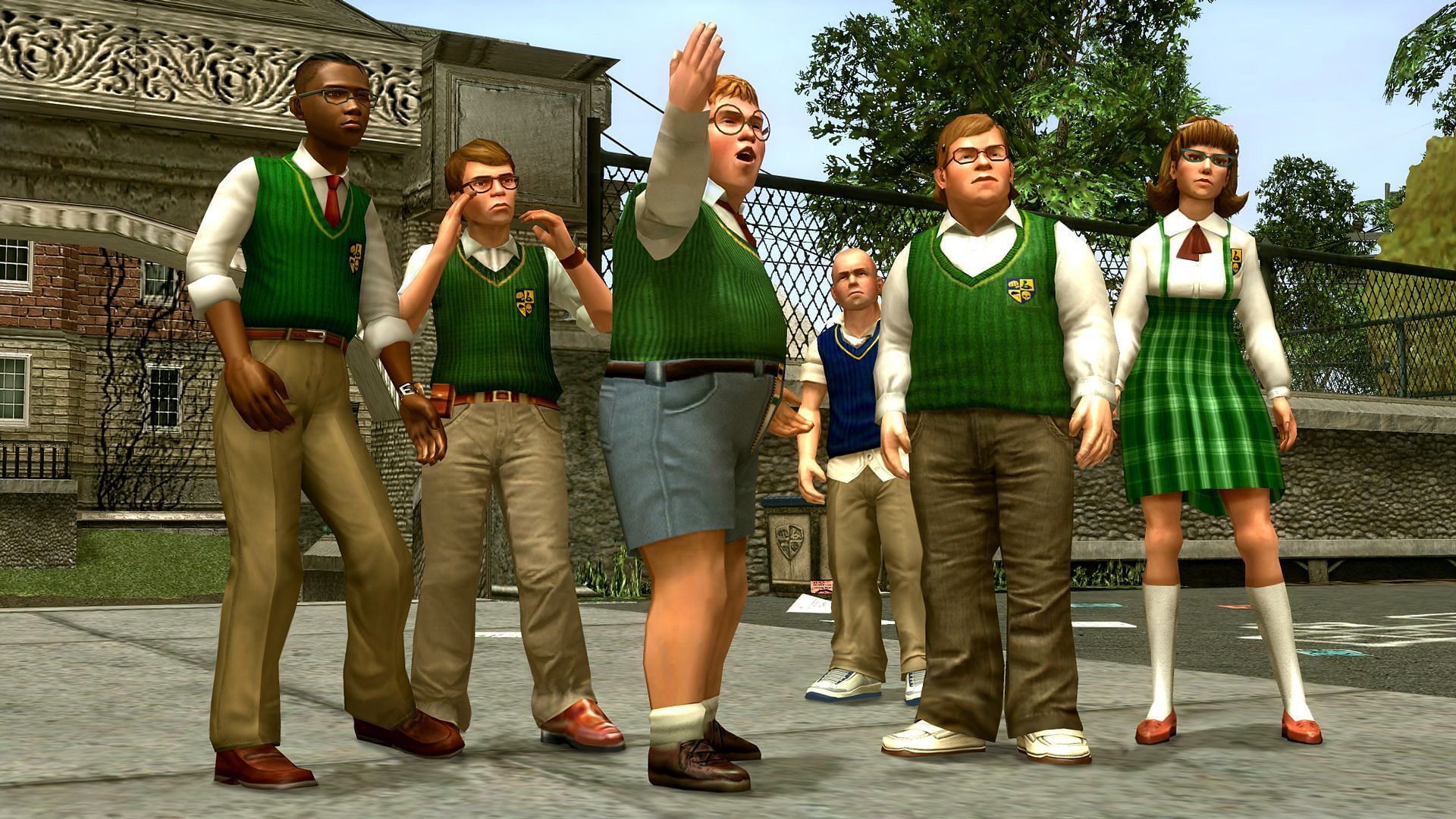 An in-game screenshot of Bully (Image via Rockstar Games)