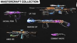 All Black Ops 6 Mastercrafts leaked: Mind’s Eye Knife, Jackal PDW Scourge, and more