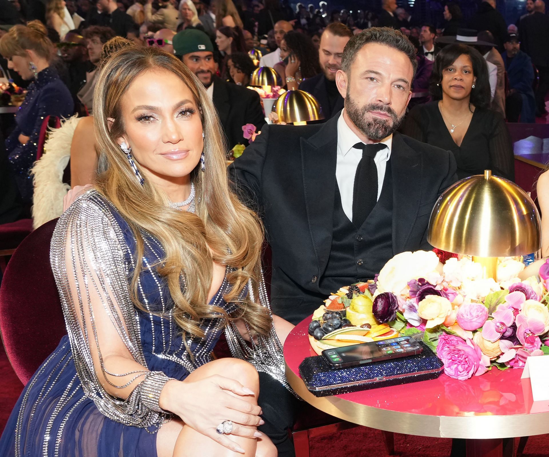 Jennifer Lopez and Ben Affleck (Photo by Kevin Mazur/Getty Images for The Recording Academy)