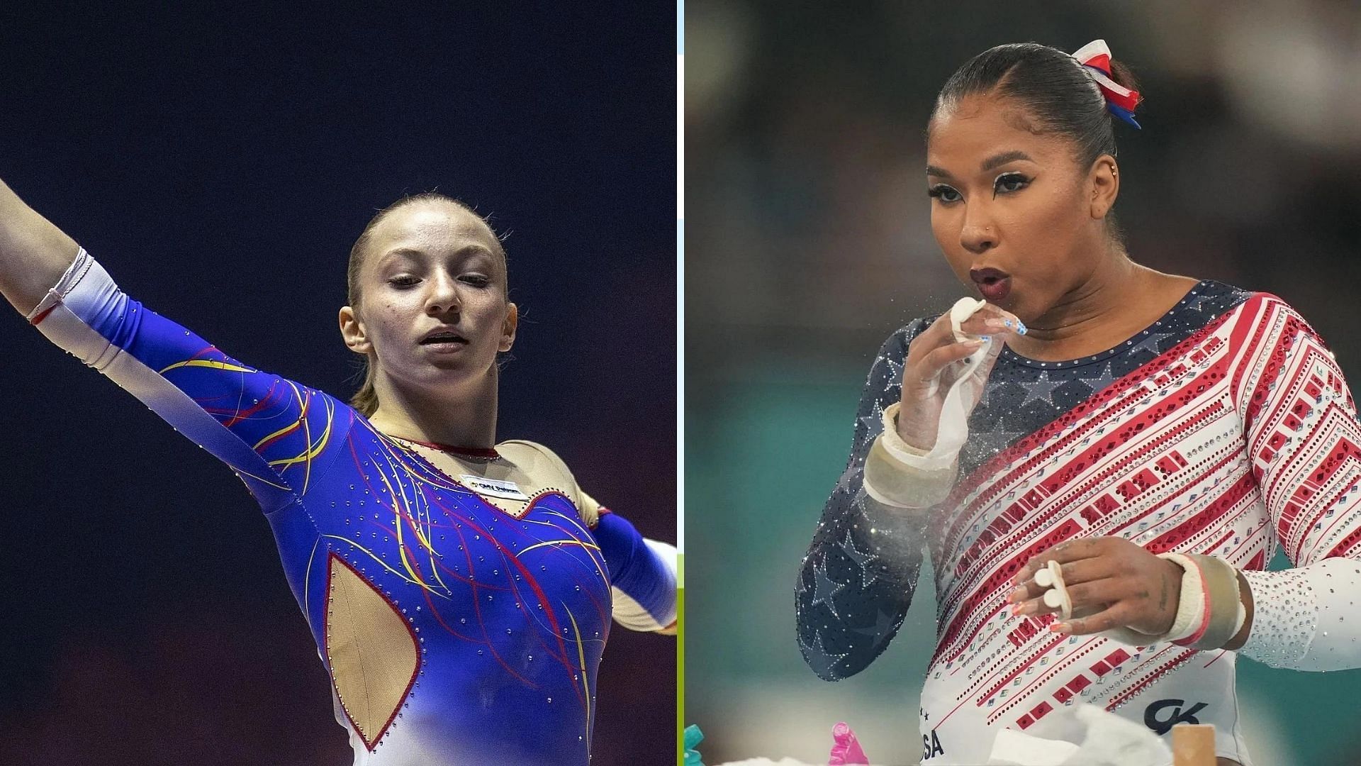 Ana Barbosa in tears after losing bronze medal to Jordan Chiles at Paris Olympics- Source: Getty Images