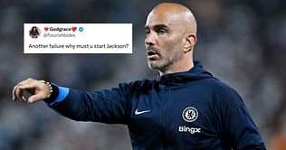 "Don’t embarrass me today", "Another failure" - Chelsea fans furious with Enzo Maresca after starting XI vs Wolves is announced