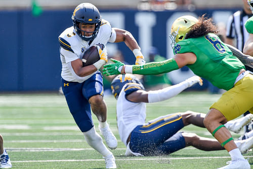 Cal's Jaydn Ott, an impressive running back, is one of the ACC's top players in On3's NIL valuation calculations. (Photo credit: IMAGN)