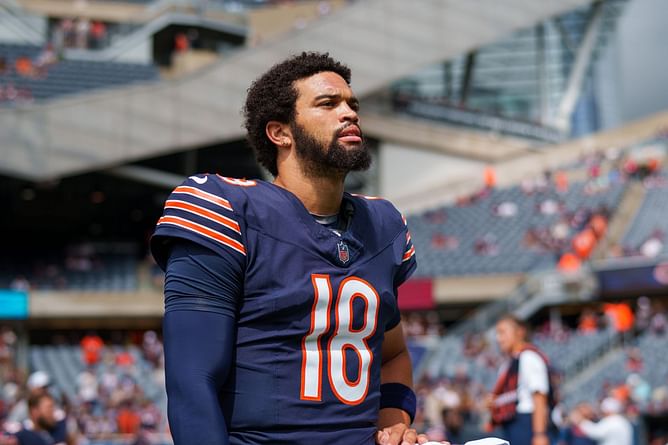 Caleb Williams sends birthday wishes for Alina Thyregod as NFL rookie's girlfriend dons Bears merchandise