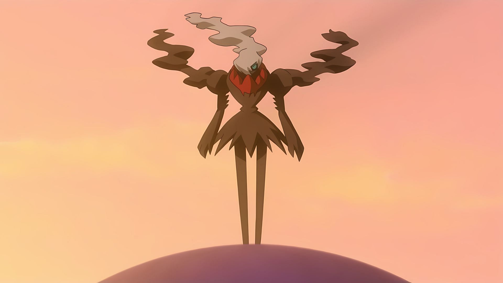 Darkrai&#039;s extendable appendages as seen in the anime (Image via The Pokemon Company)