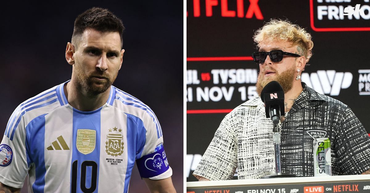 Jake Paul lauded Lionel Messi