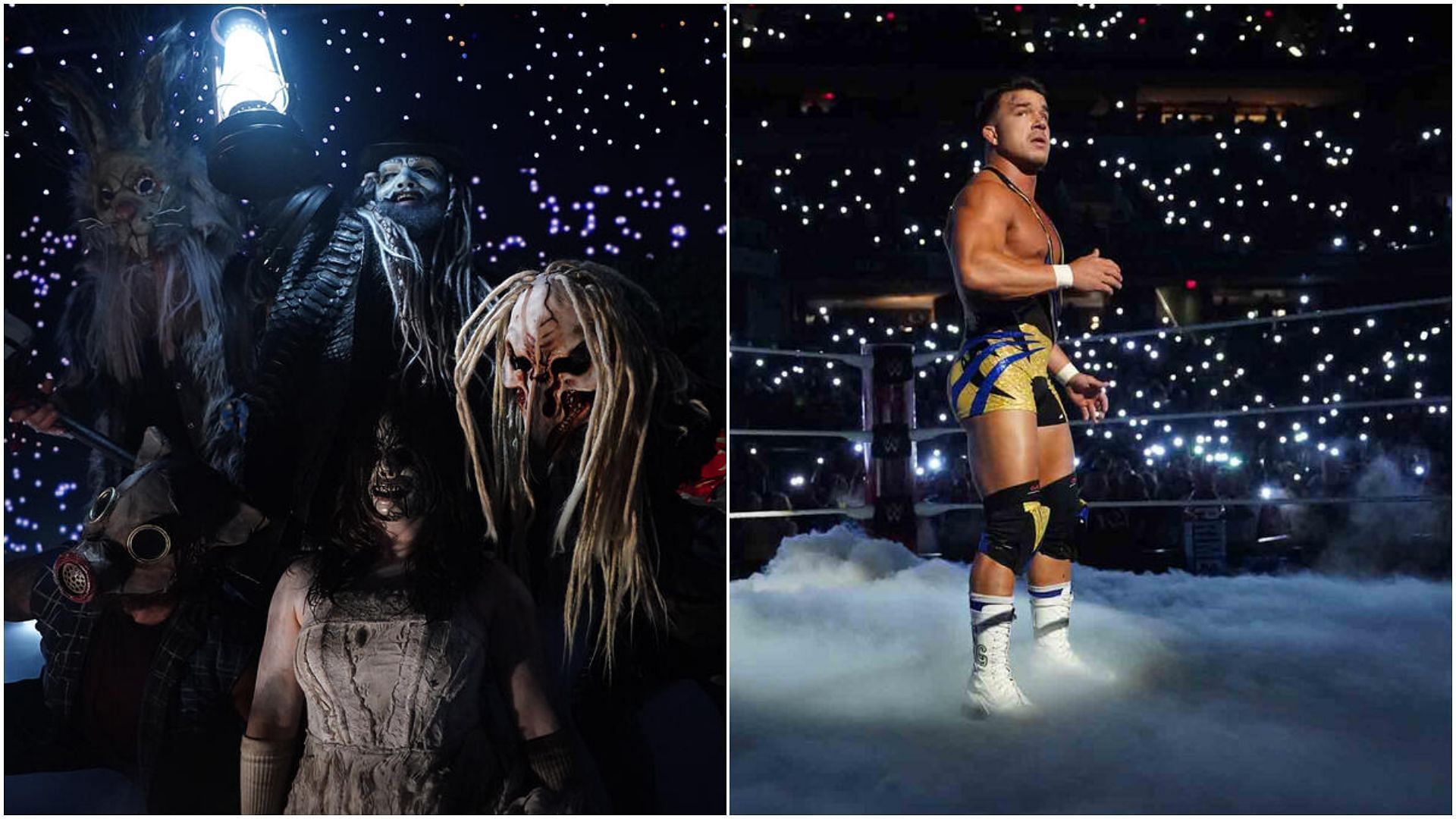 The Wyatt Sicks (left), and Chad Gable (right)! [Images via: WWE.com]