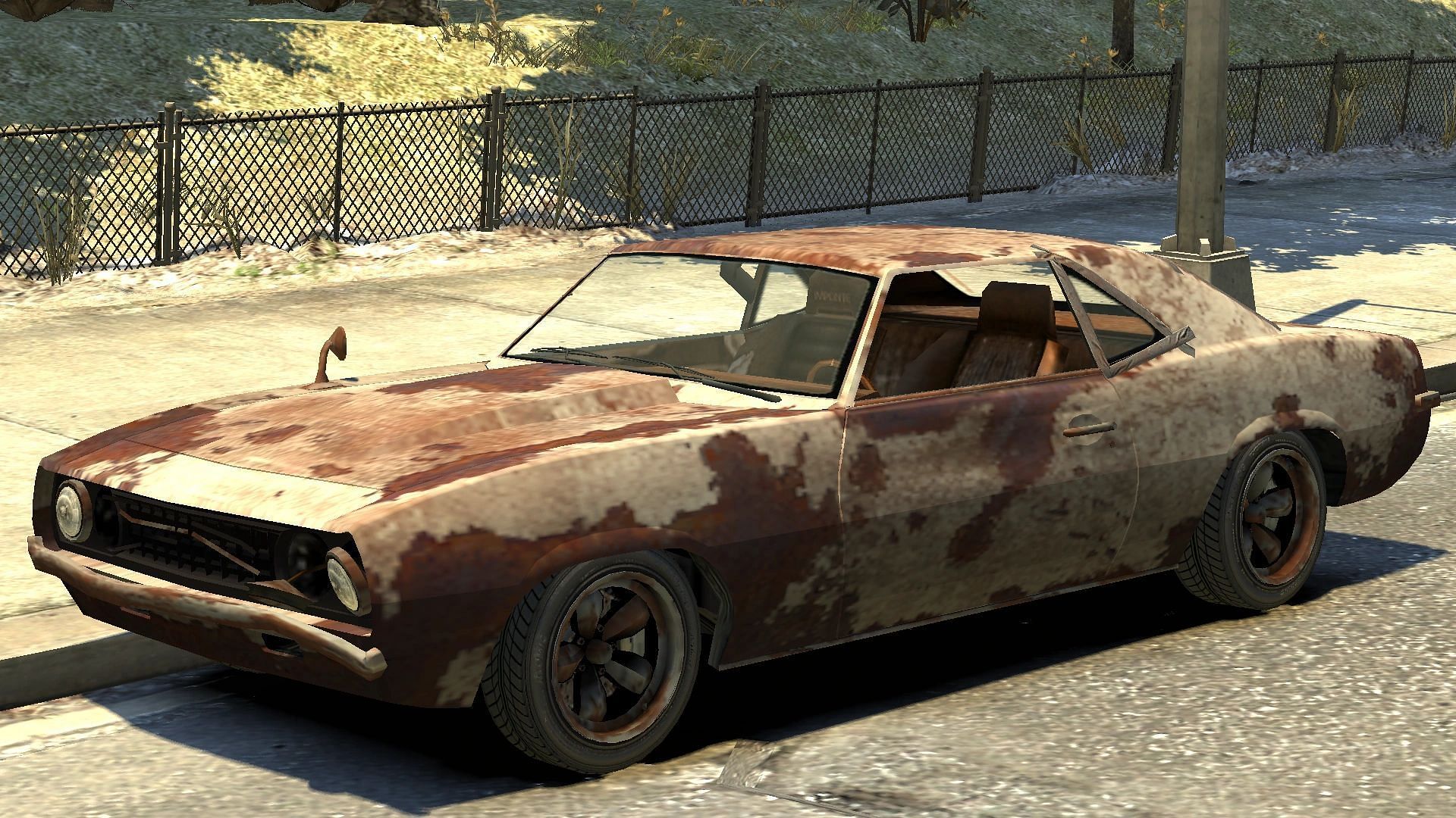 A rusty Beater Vigero in Grand Theft Auto IV (Image via Rockstar Games)