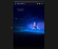 Miller's girlfriend Addison's IG story