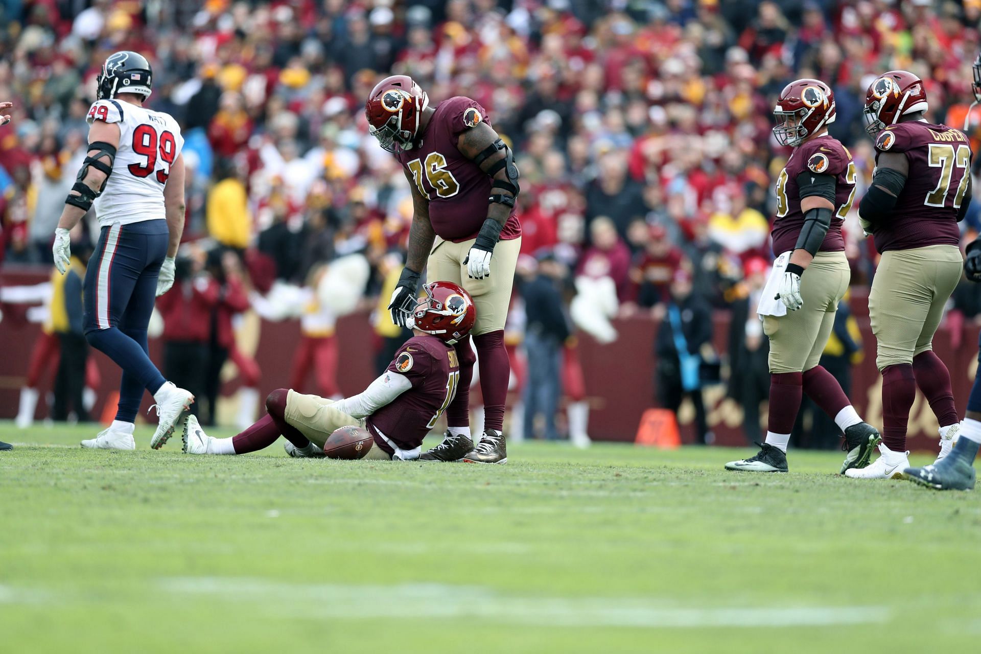 Washington Redskins vs Houston Texans - Source: Getty