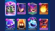 This deck has a 2% use rate in the What's in the Bush challenge in Clash Royale. (Image via Supercell)