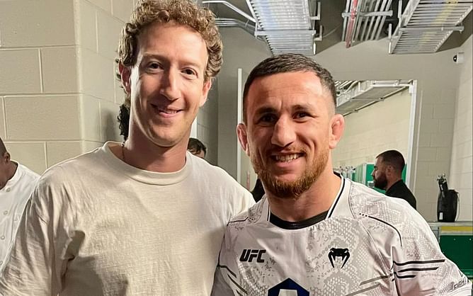 When Mark Zuckerberg's cage-side coaching stopped Merab Dvalishvili from finishing Henry Cejudo