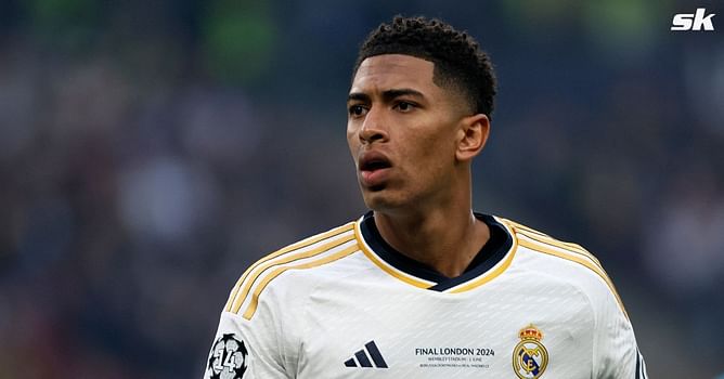 Jude Bellingham reacts on social media as he poses in Real Madrid’s latest kit for the 2024-25 season