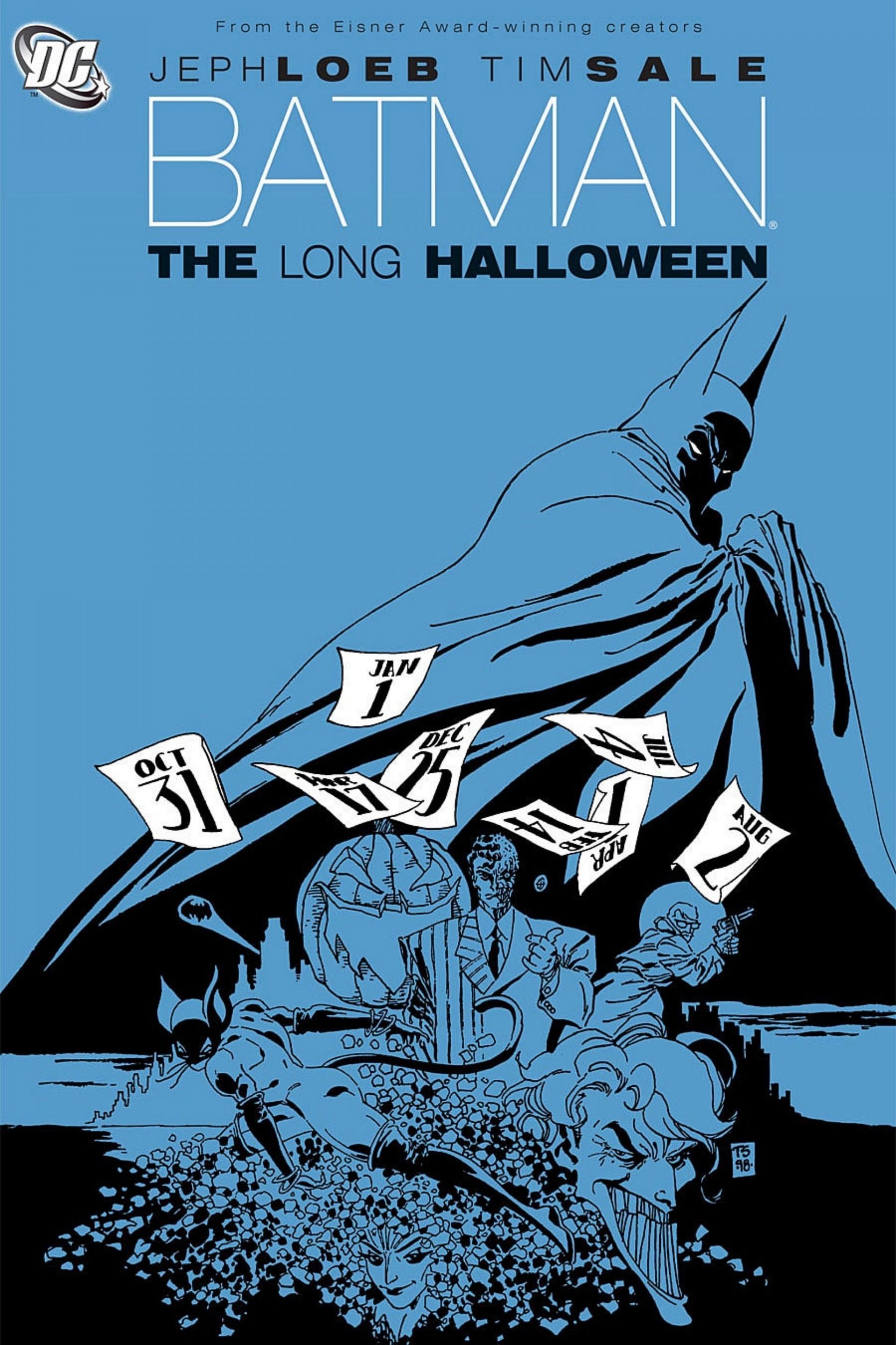 Cover for Batman: The Long Halloween (Image via DC Comics)