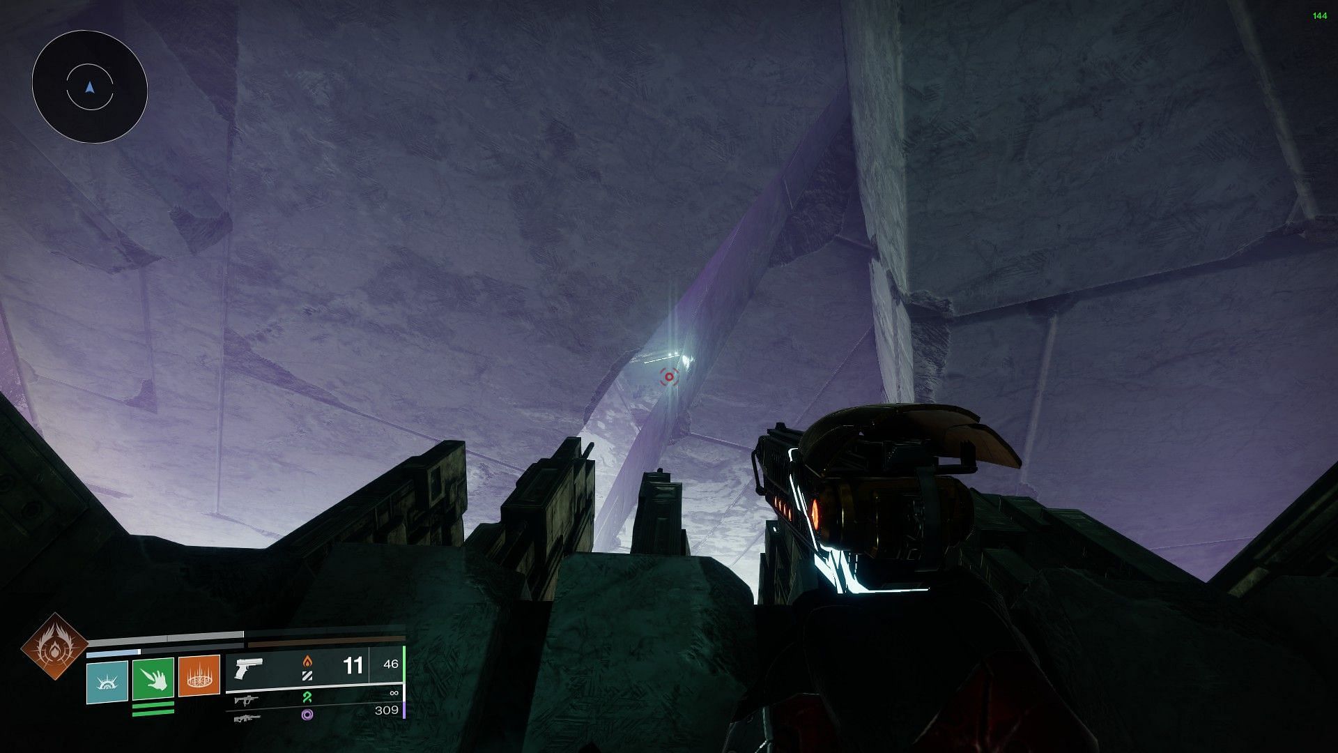 White lights inside the Encore mission of Destiny 2 (Image via Bungie)