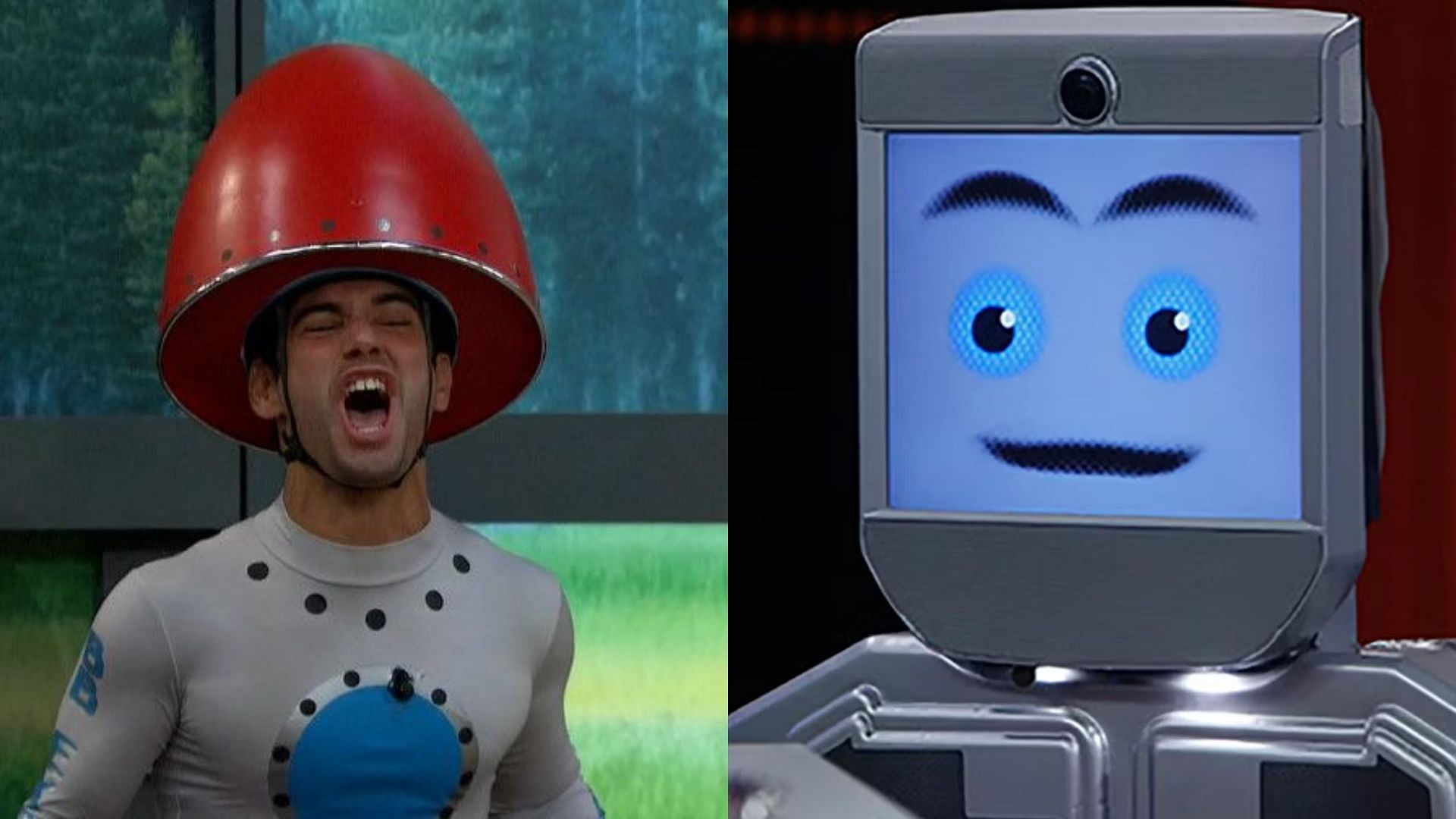 Tommy Bronco BB21 and Sam The Robot BB22, Big Brother ( Image via CBS)