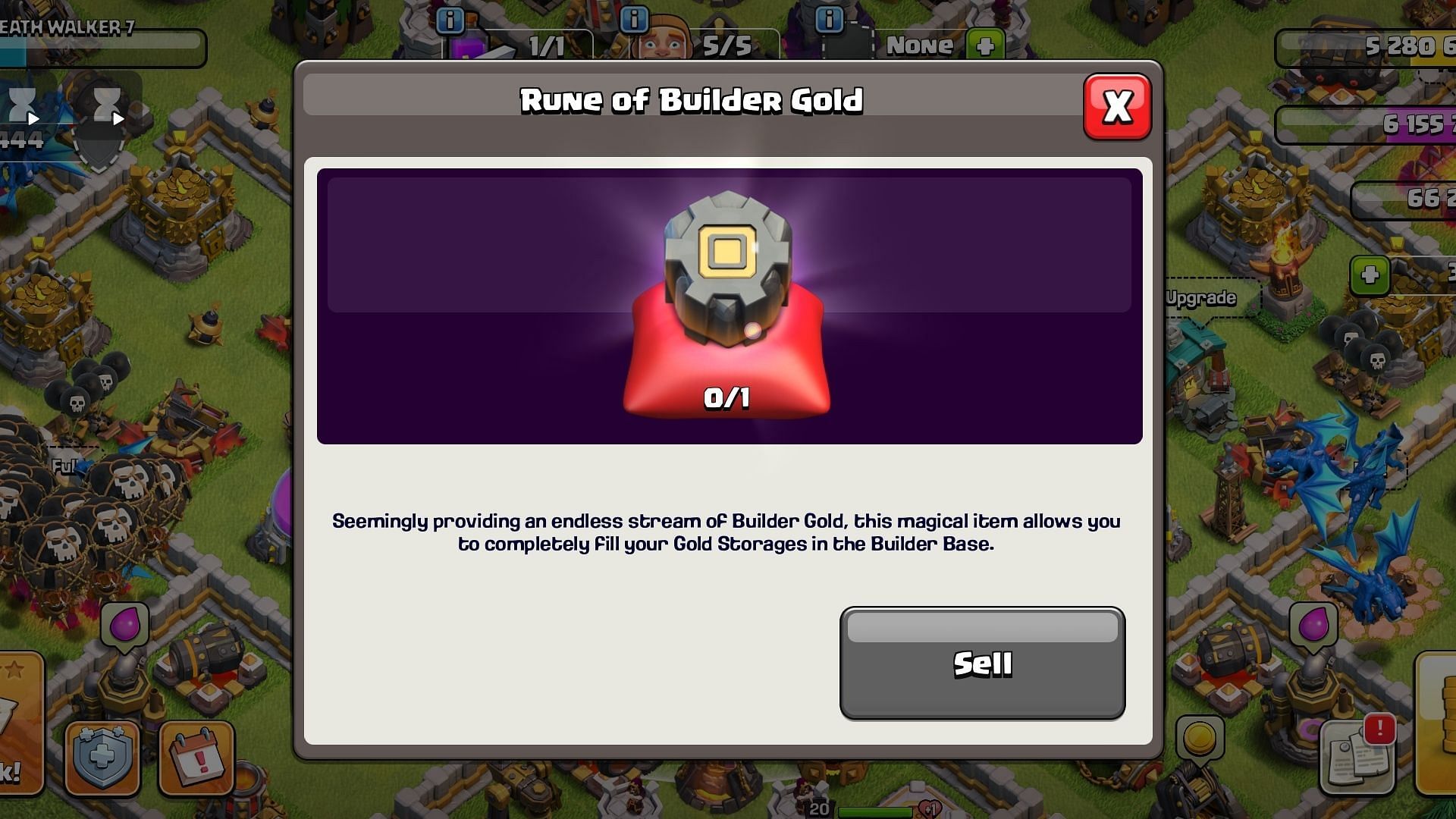 This item will give you Gold for Builder Base (Image via Supercell)