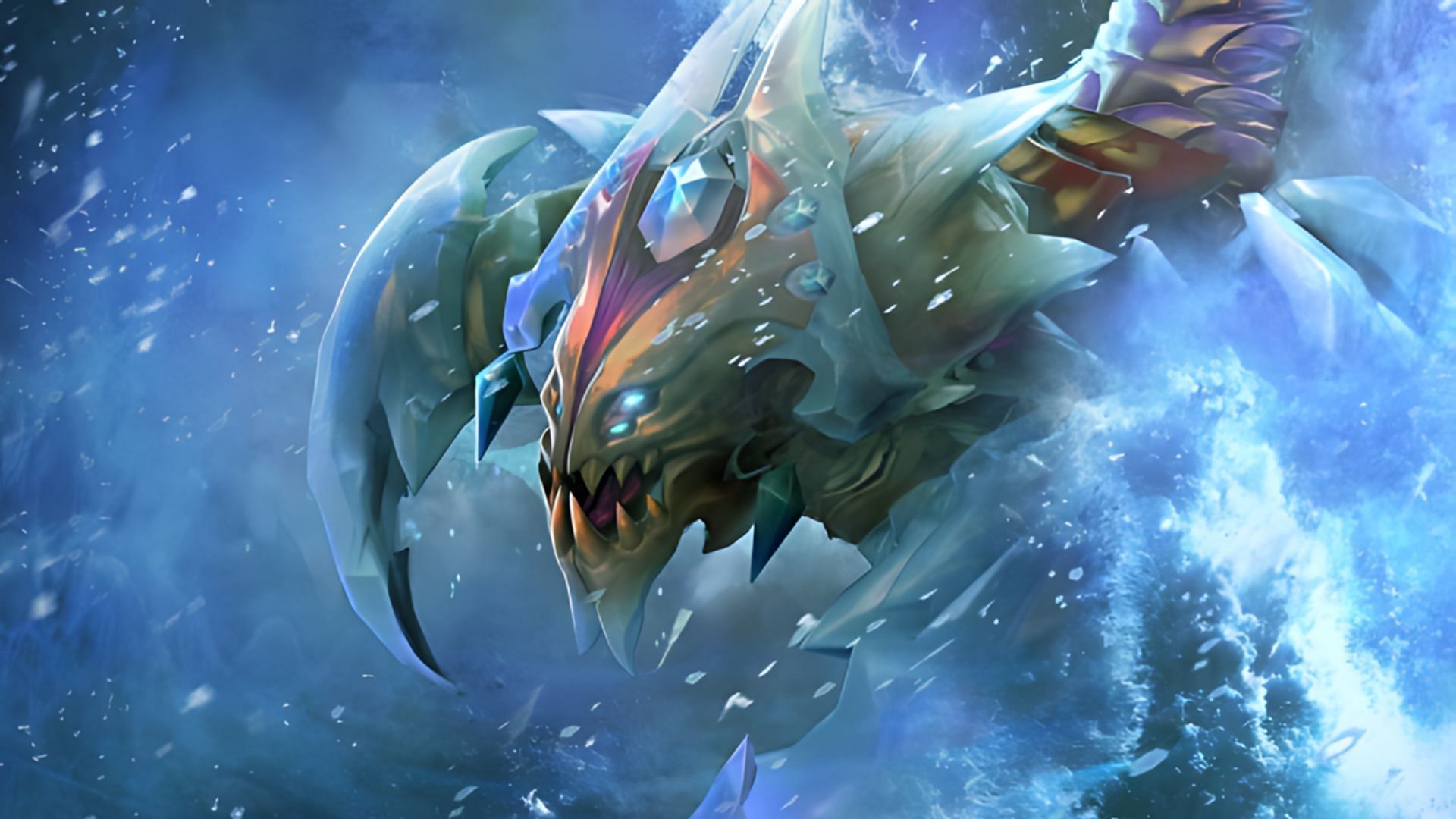 Sand King&#039;s Ruler of the Frostbite Dunes set (Image via Valve)