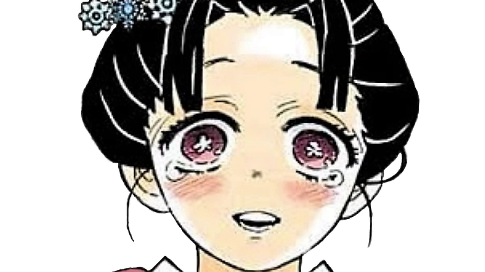 Koyuki as shown in the manga (Image via Shueisha)