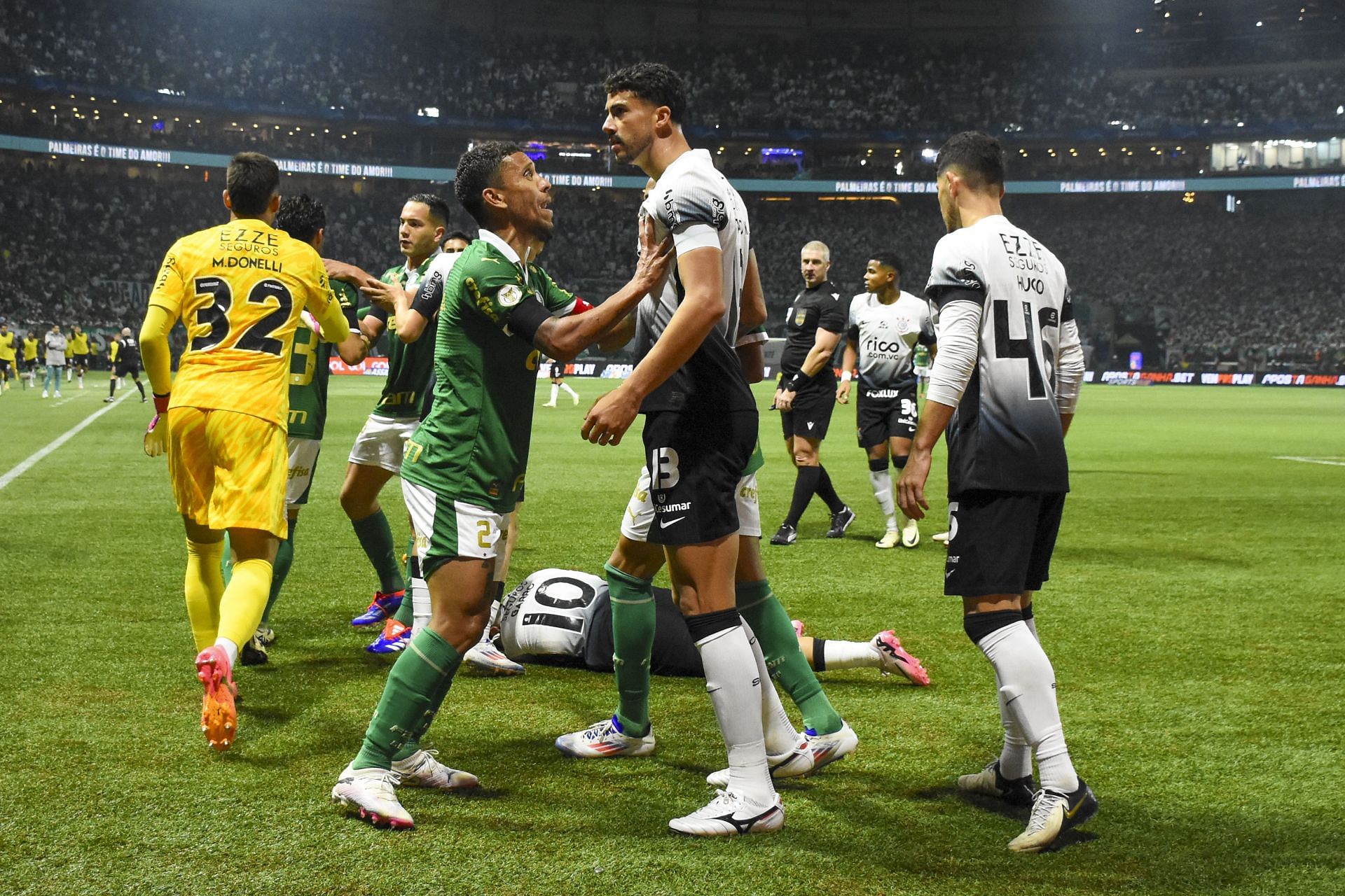 Palmeiras v Corinthians - Brasileirao 2024 - Source: Getty